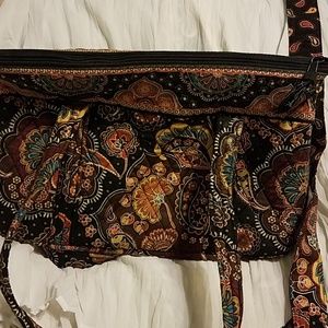 Vera Bradley bag and matching reversible belt
